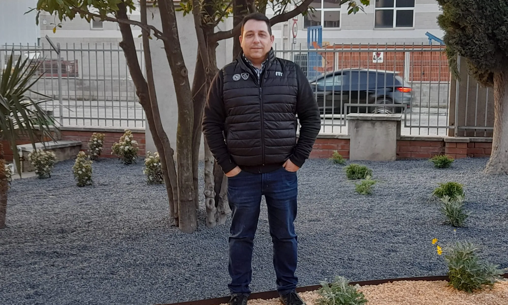 Jaume Solé, fundador i president de la Plataforma Salvem l'Estació de tren de Sant Feliu de Llobregat.