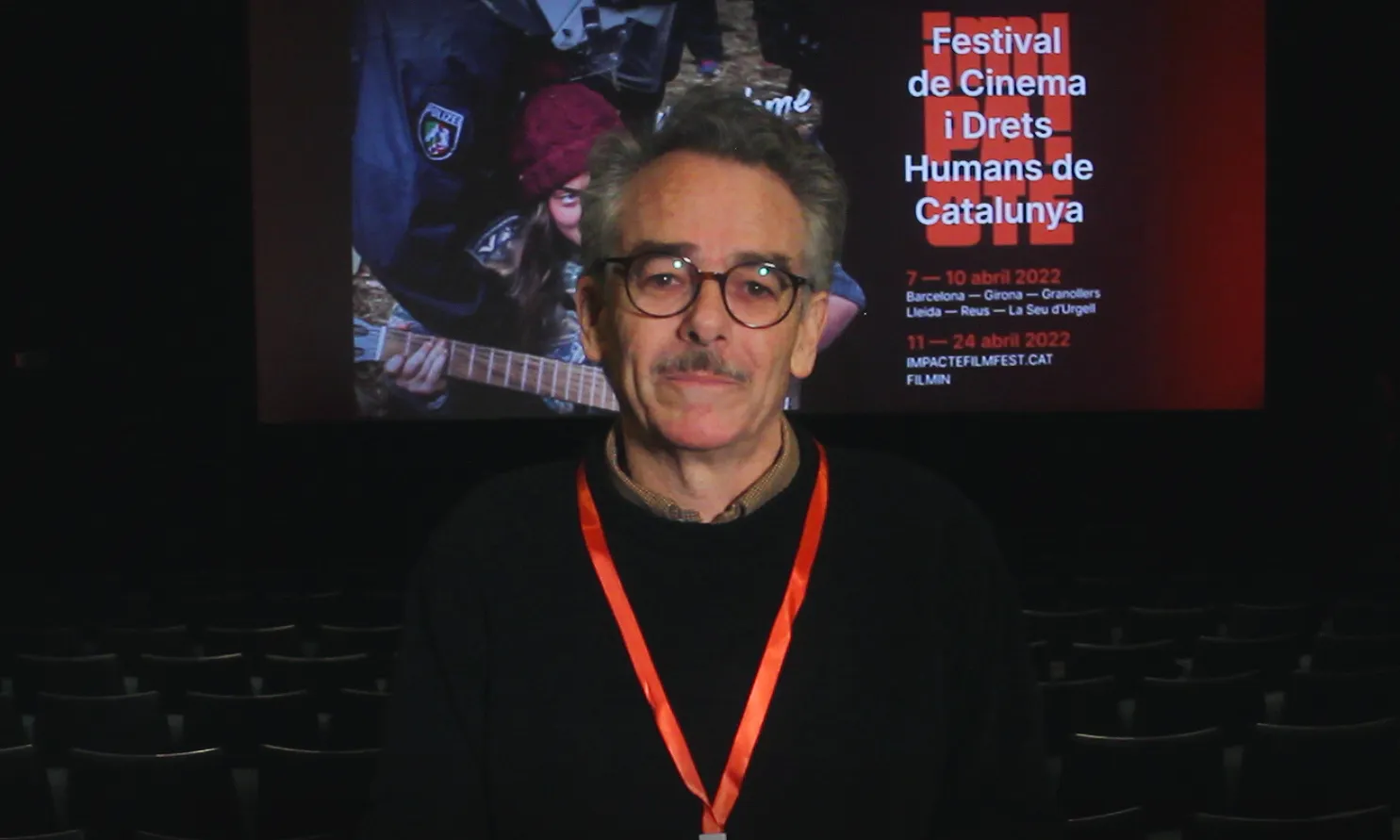 Oriol Porta, director del Festival de Cinema i Drets Humans de Catalunya, Impacte!