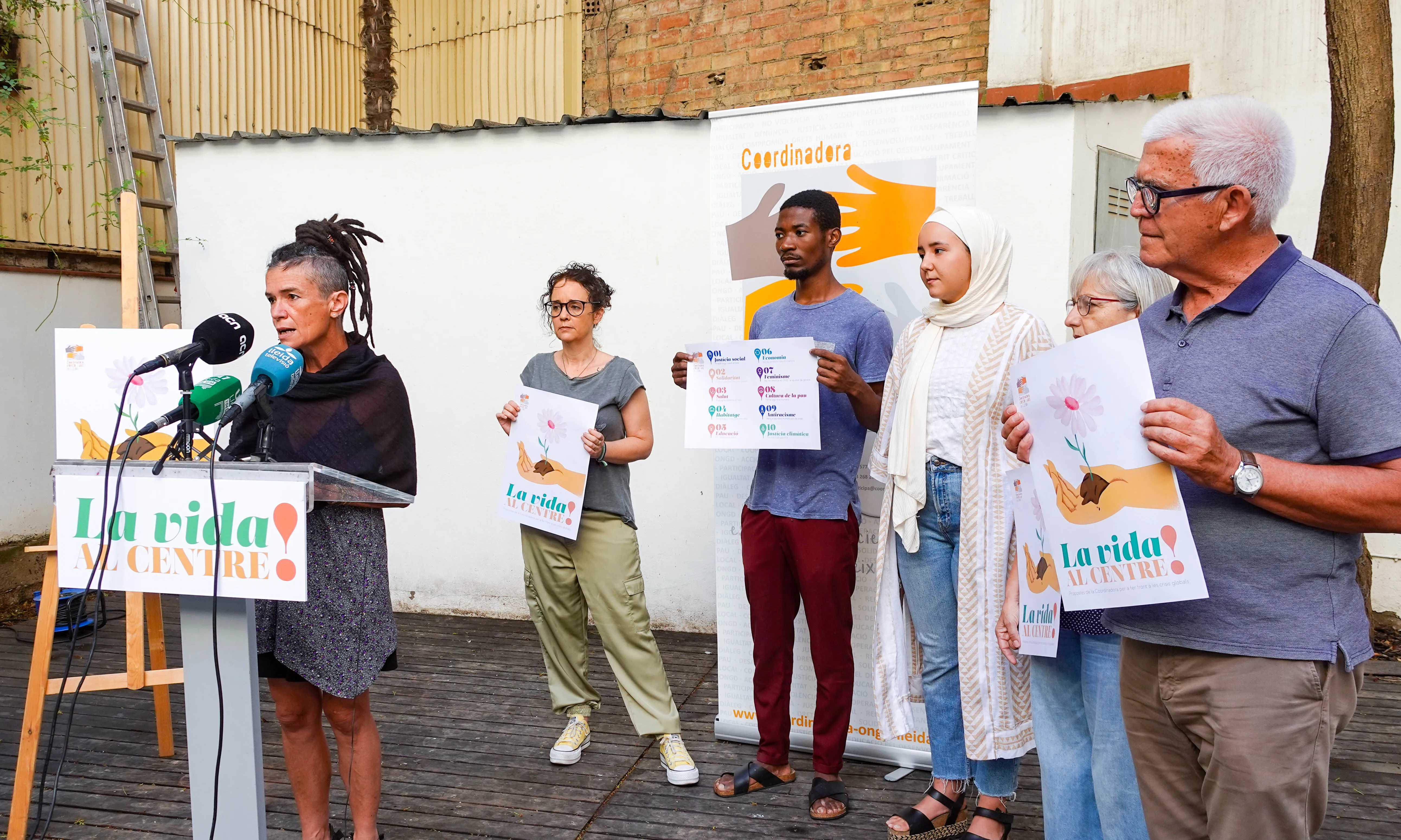 Carme Campoy, representant de la Coordinadora d’ONGD i aMS de Lleida