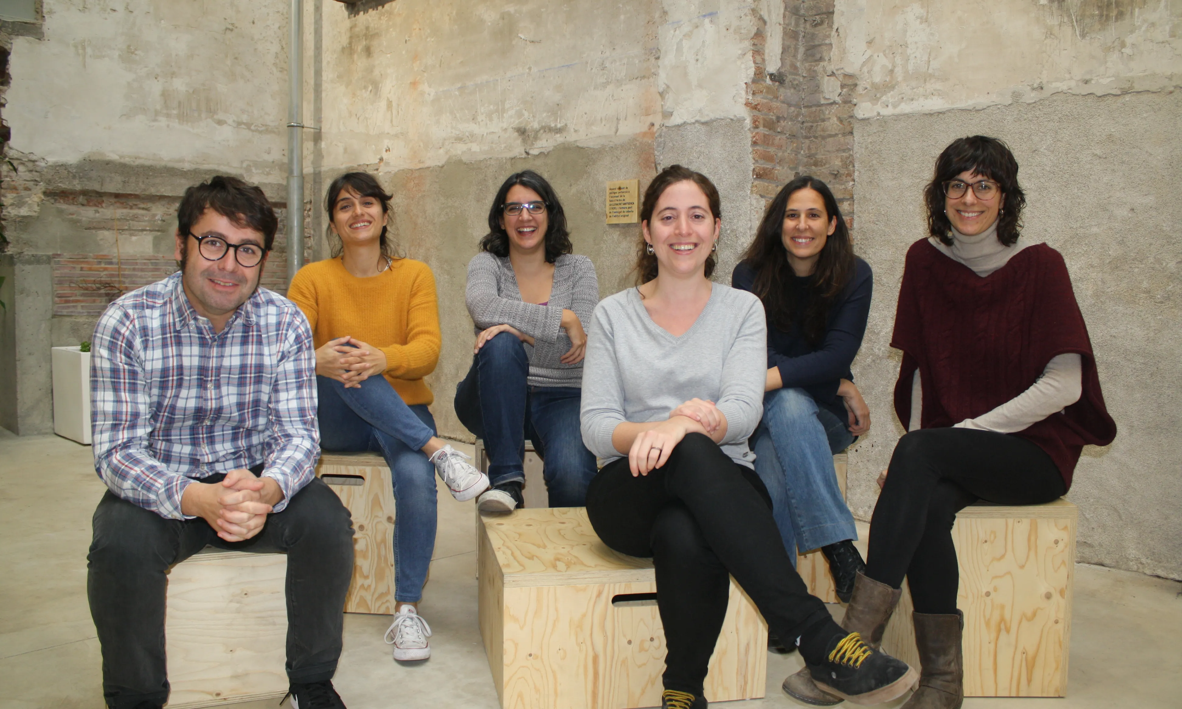 L'equip de la cooperativa Eduxarxa.