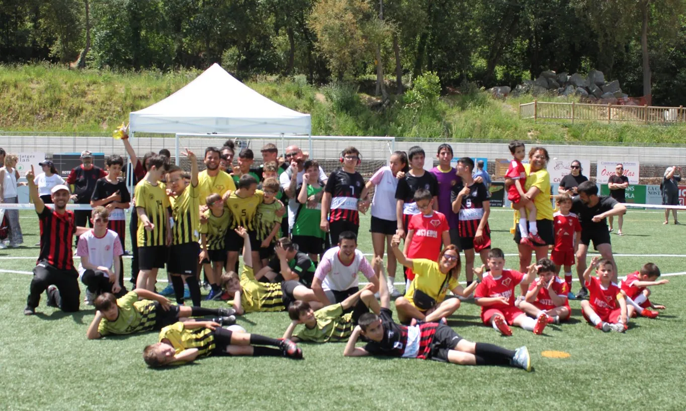 El club compta amb més d'una desena d'equips formats per persones amb diversitat funcional.