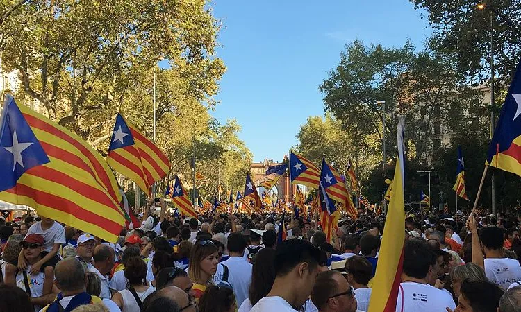 Manifestació de la Diada Nacional de Catalunya de 2016