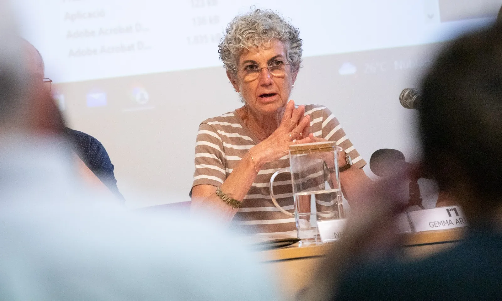 Neus Sotomayor, presidenta de la Universitat Internacional per la Pau (Unipau).