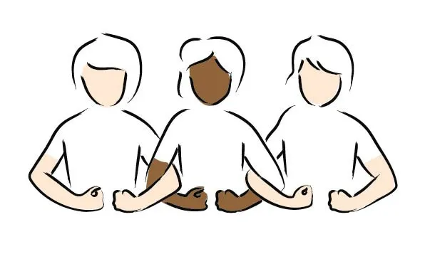 Icona referent a la sororitat de Wàitala en el marc del projecte Icones per a la diversitat.