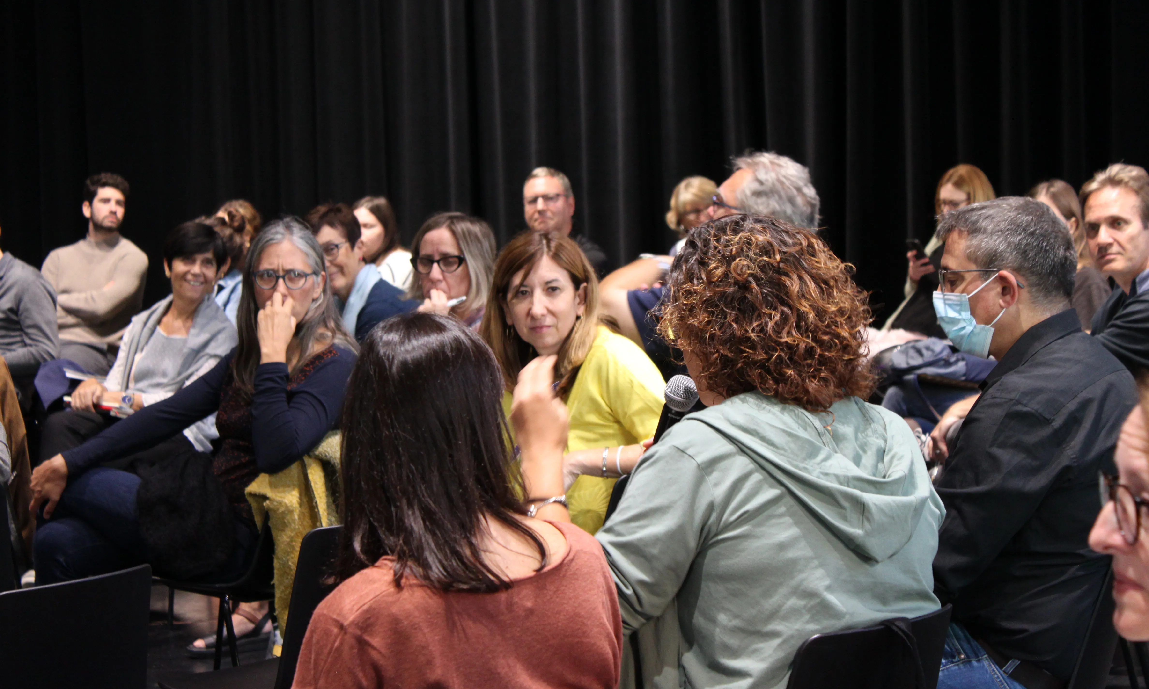 Un moment de la conferència 'La construcció de la identitat en l'adolescència contemporània' que la Fundació Sant Pere Claver va fer el 30 d'octubre.