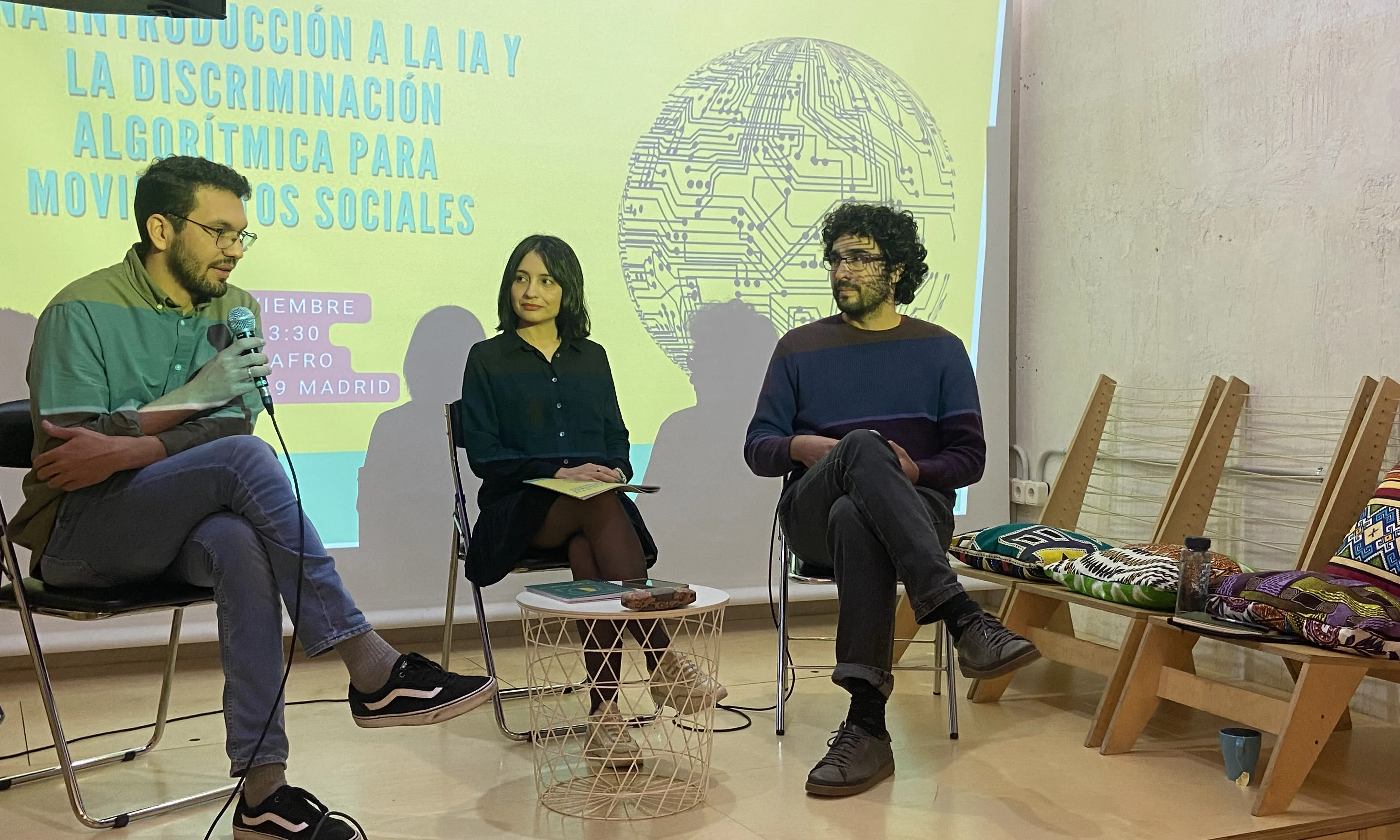 La presentació de l'informe d'AlgoRace a Madrid.