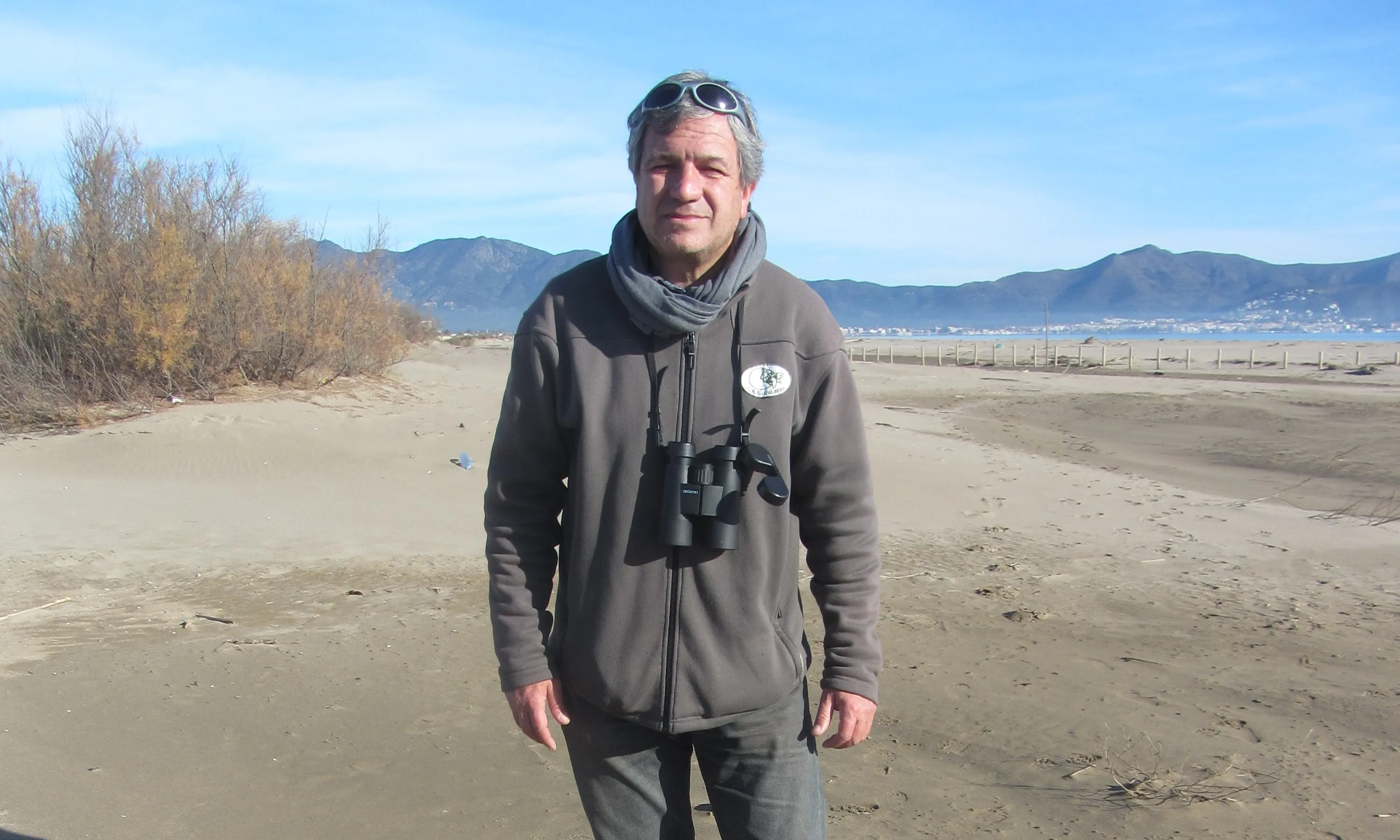 Joan Budó, membre de l'Associació Amics de la Tortuga de l'Albera i director del Centre de Reproducció de Tortugues de l'Albera.