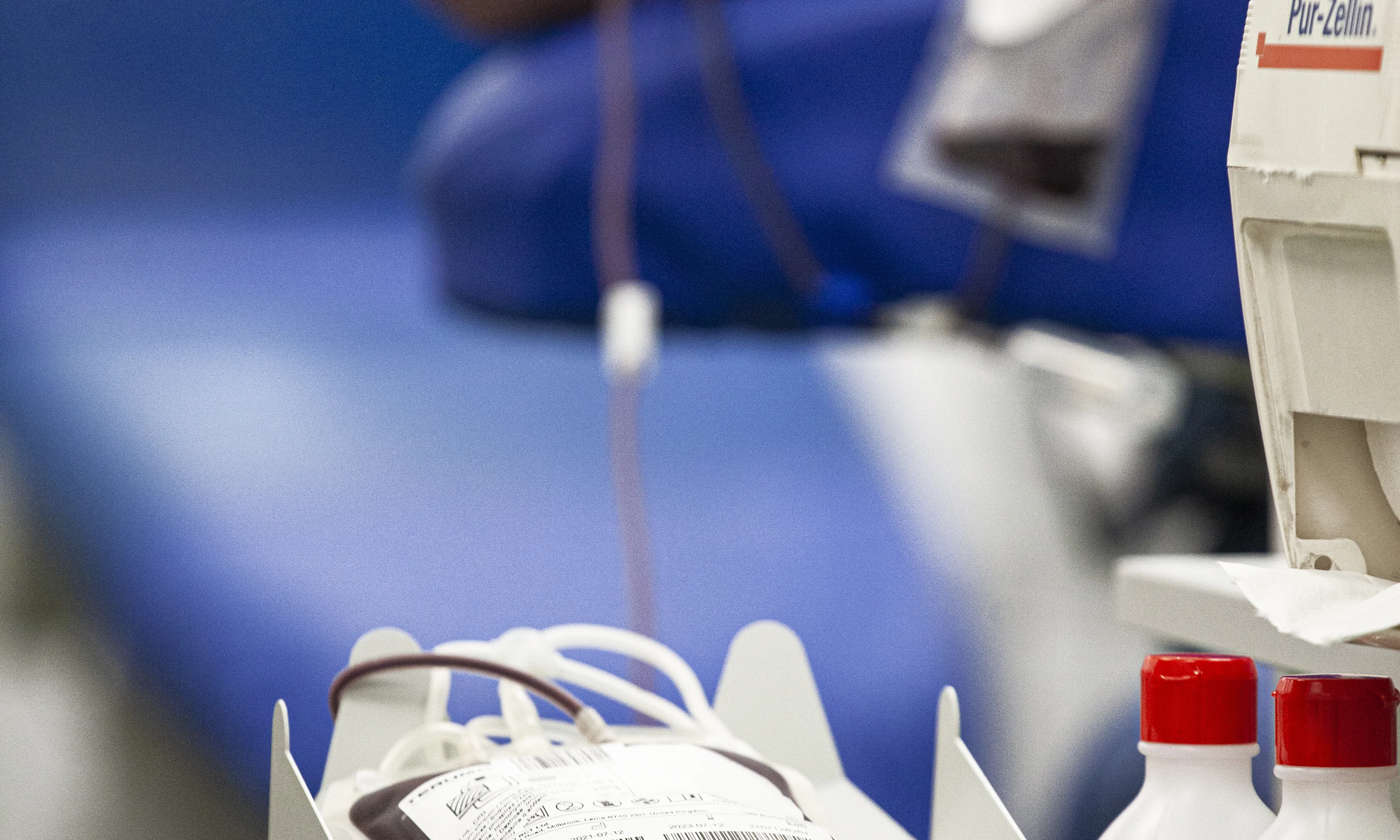 L'Hospital Clínic, a Barcelona, és un dels centres de salut de Catalunya on es pot donar sang.