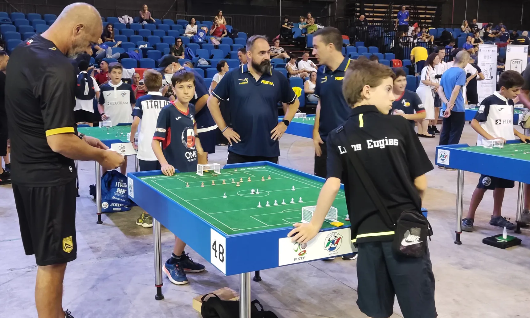 En Martí Rosa, sotscampió del món en categoria Sub-12, en una prova del Mundial que es va jugar a Roma el setembre del 2022.