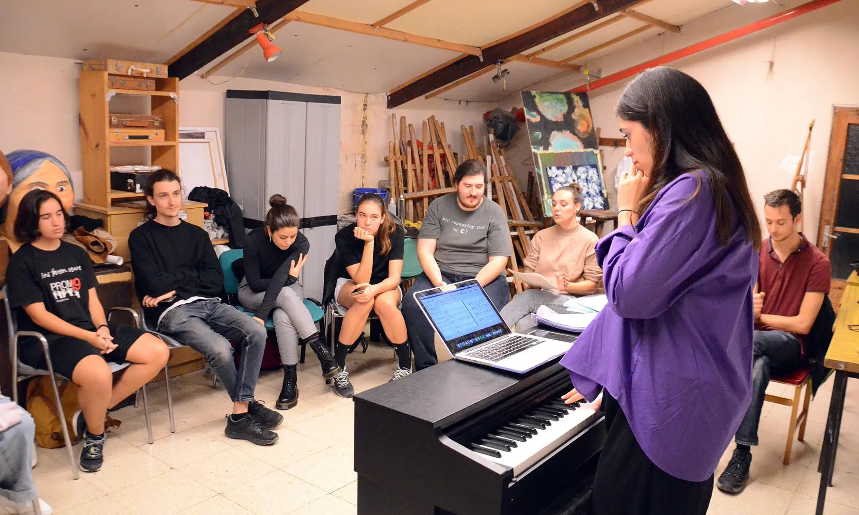 Formació artística als Lluïsos d'Horta