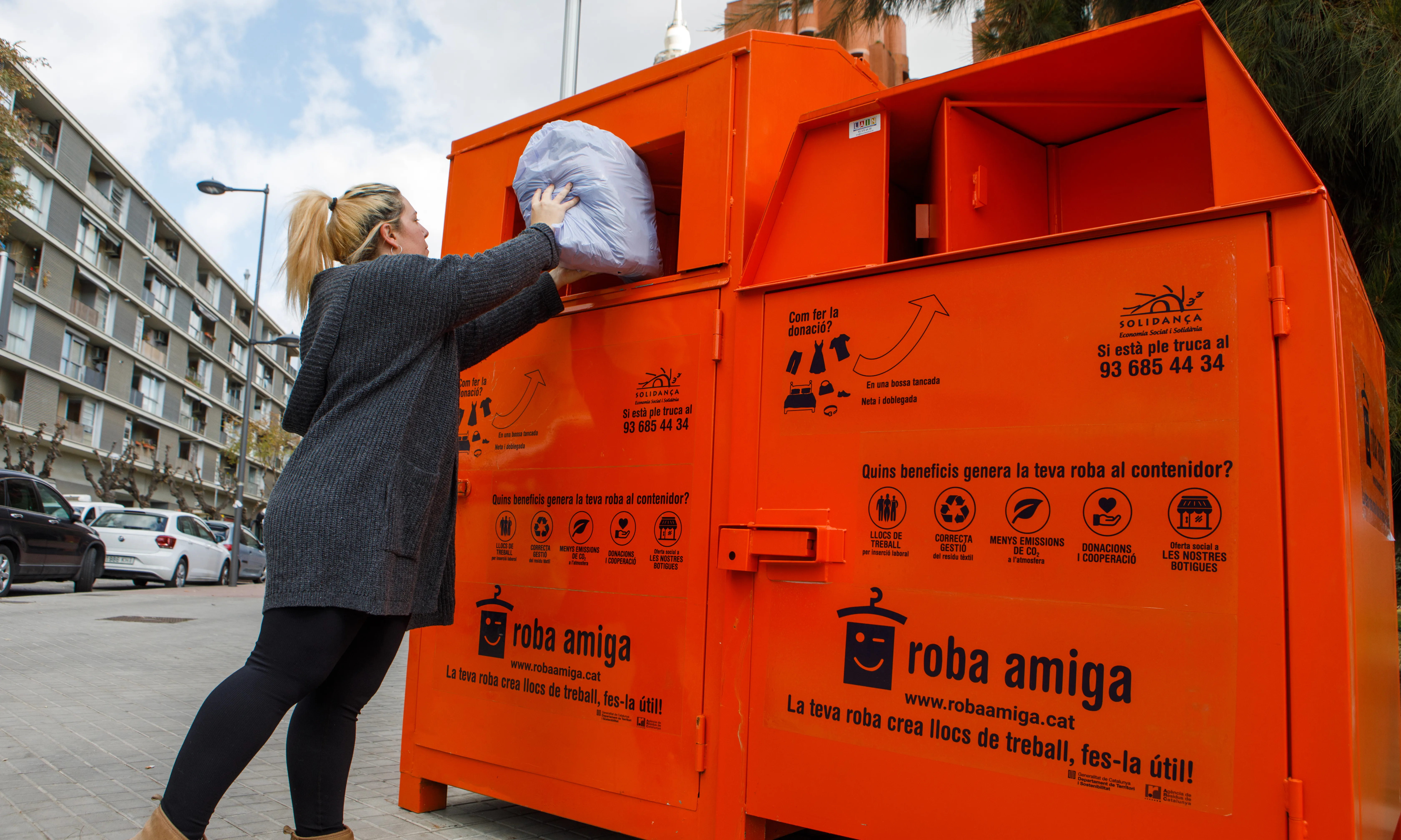 La cooperativa Roba Amiga cerca ser un model sostenible, econòmicament rendible i socialment integrador.