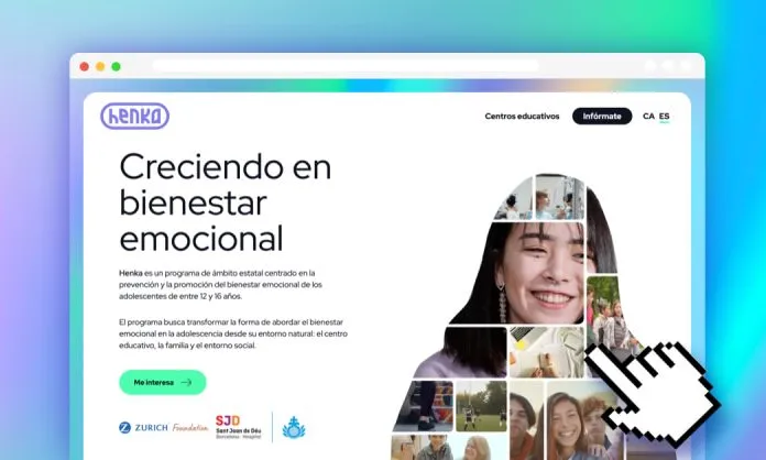 'Henka' és un projecte inclusiu sobre salut mental que es dirigeix a tota la comunitat educativa i posa al centre les i els adolescents.