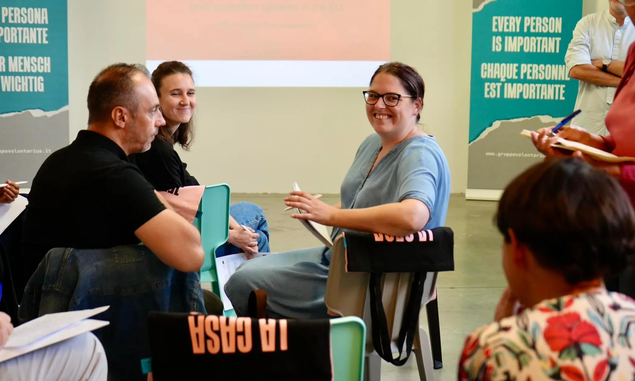 Reunió de les organitzacions que participen al Projecte SUN a Bolzano (Itàlia).