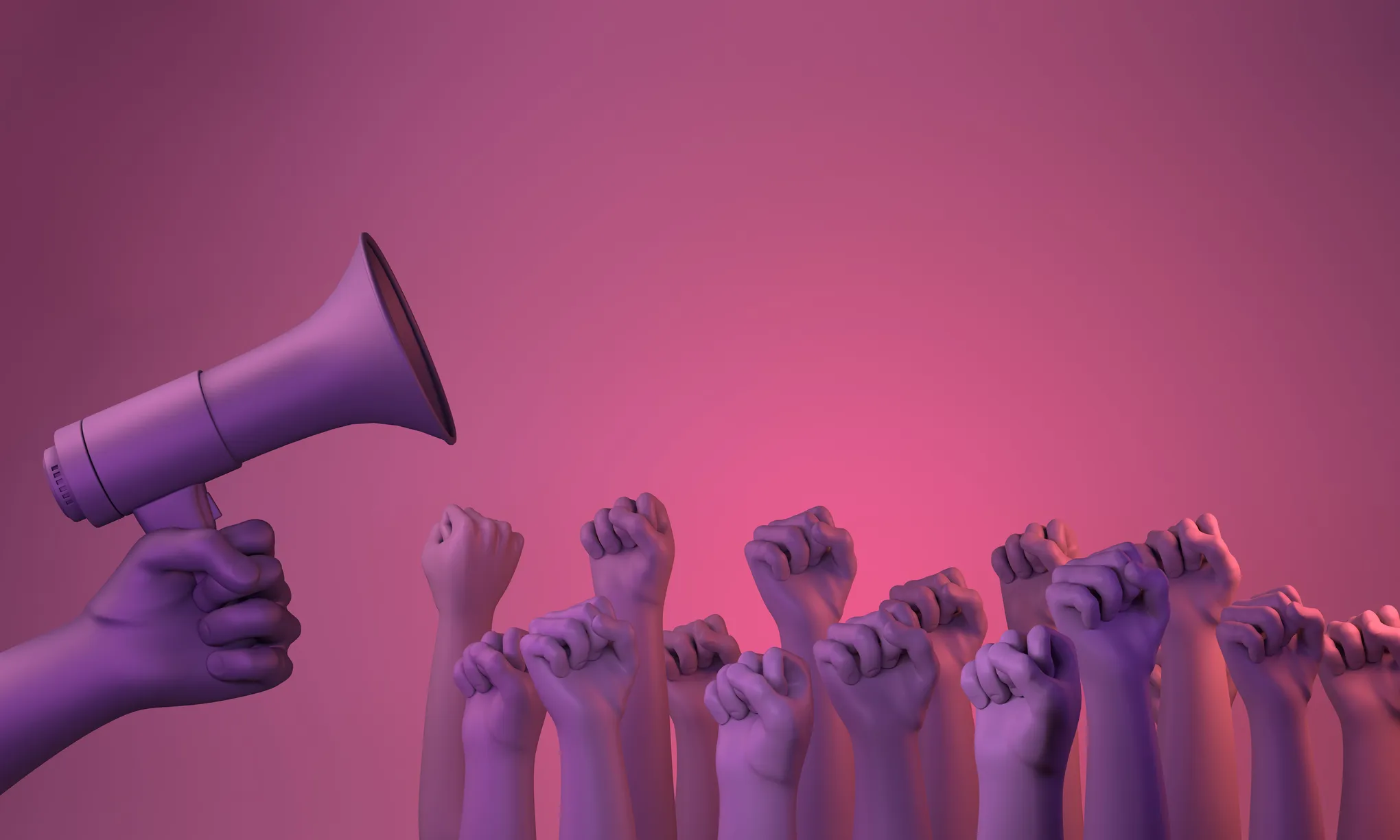 El 25 de novembre és una de les dates assenyalades pel que fa a les reivindicacions feministes. Font: iStock.