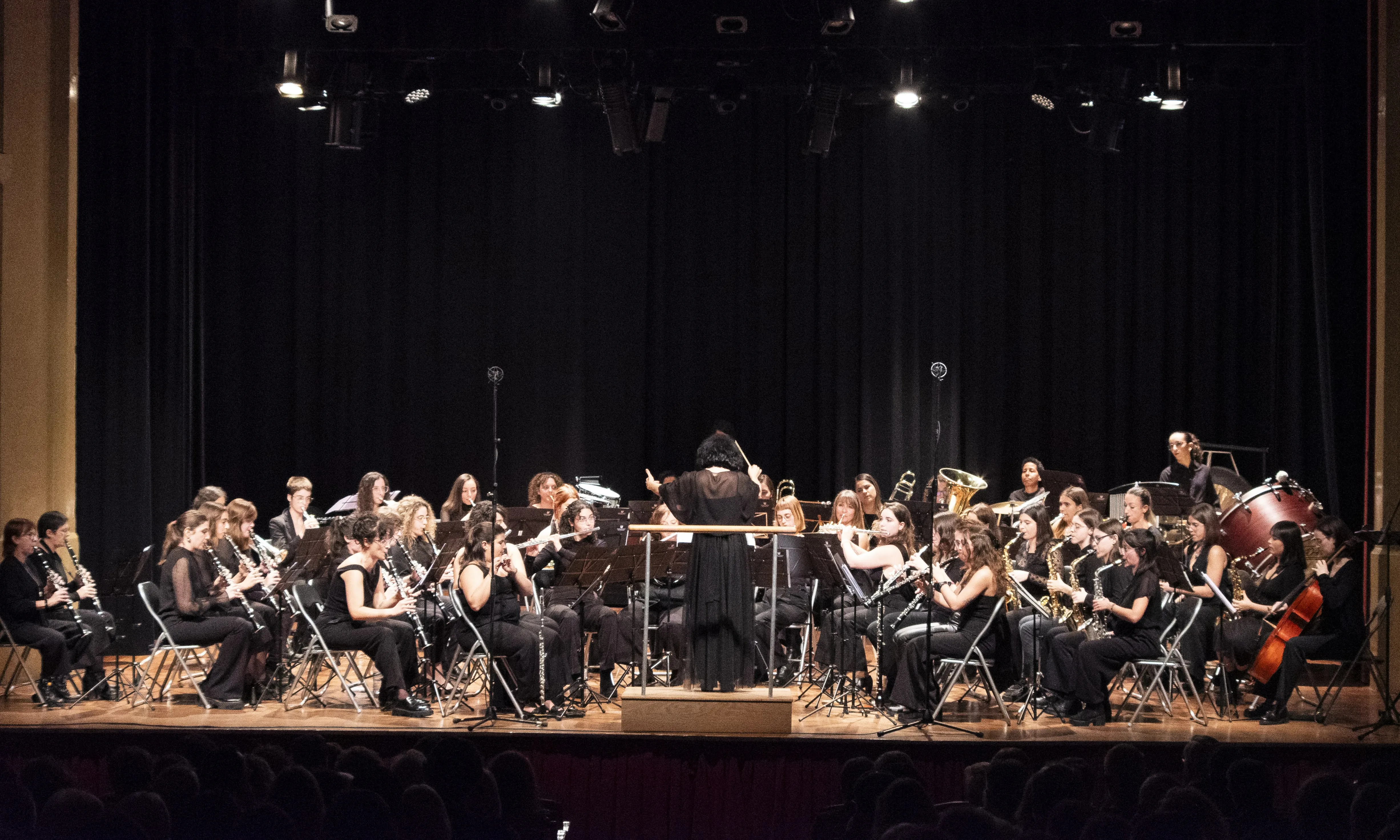 La Banda de Dones de Catalunya, al Teatre Aliança del Poblenou.