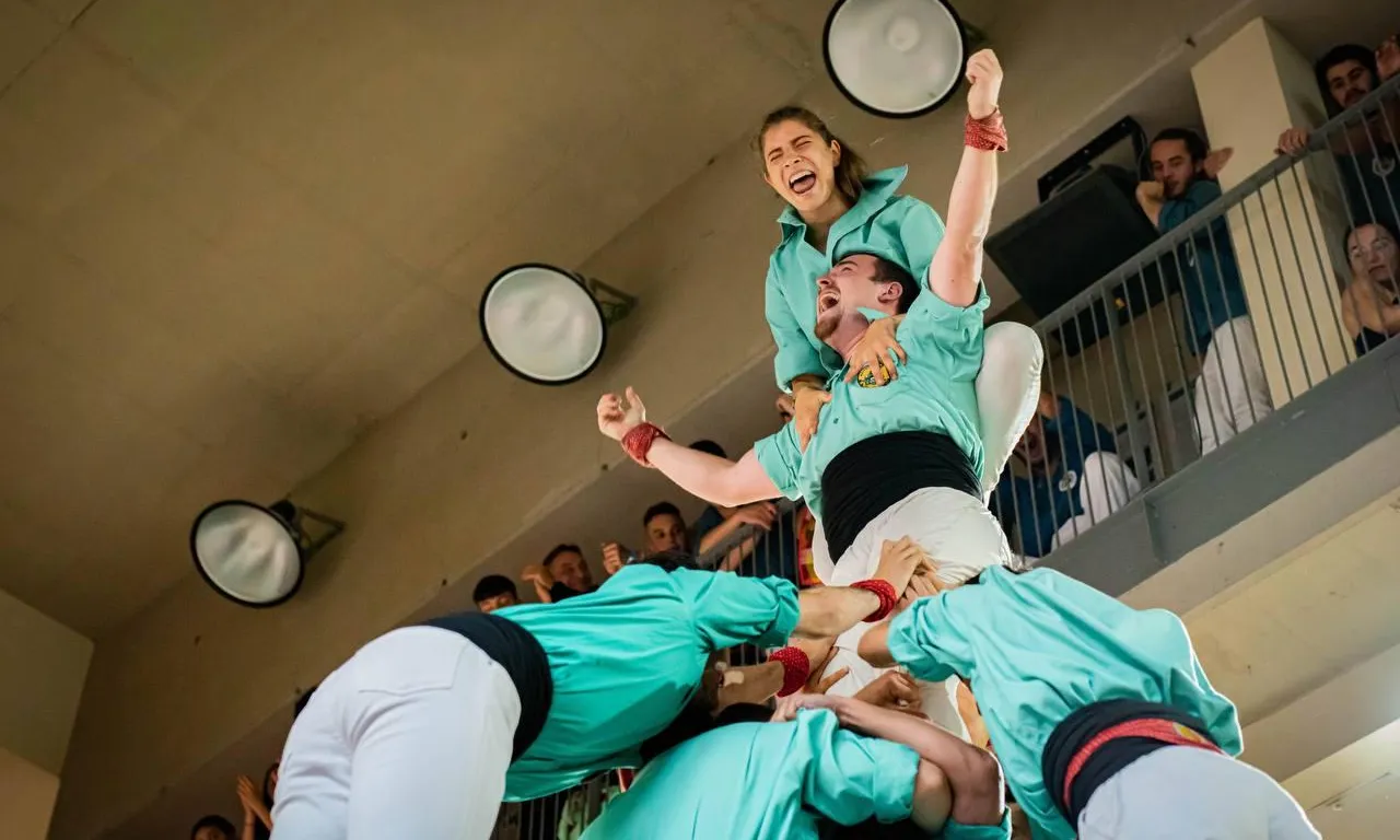 Celebració del primer Pd7fm descarregat després de la pandèmia, a la diada dels trempats, el maig del 2023.