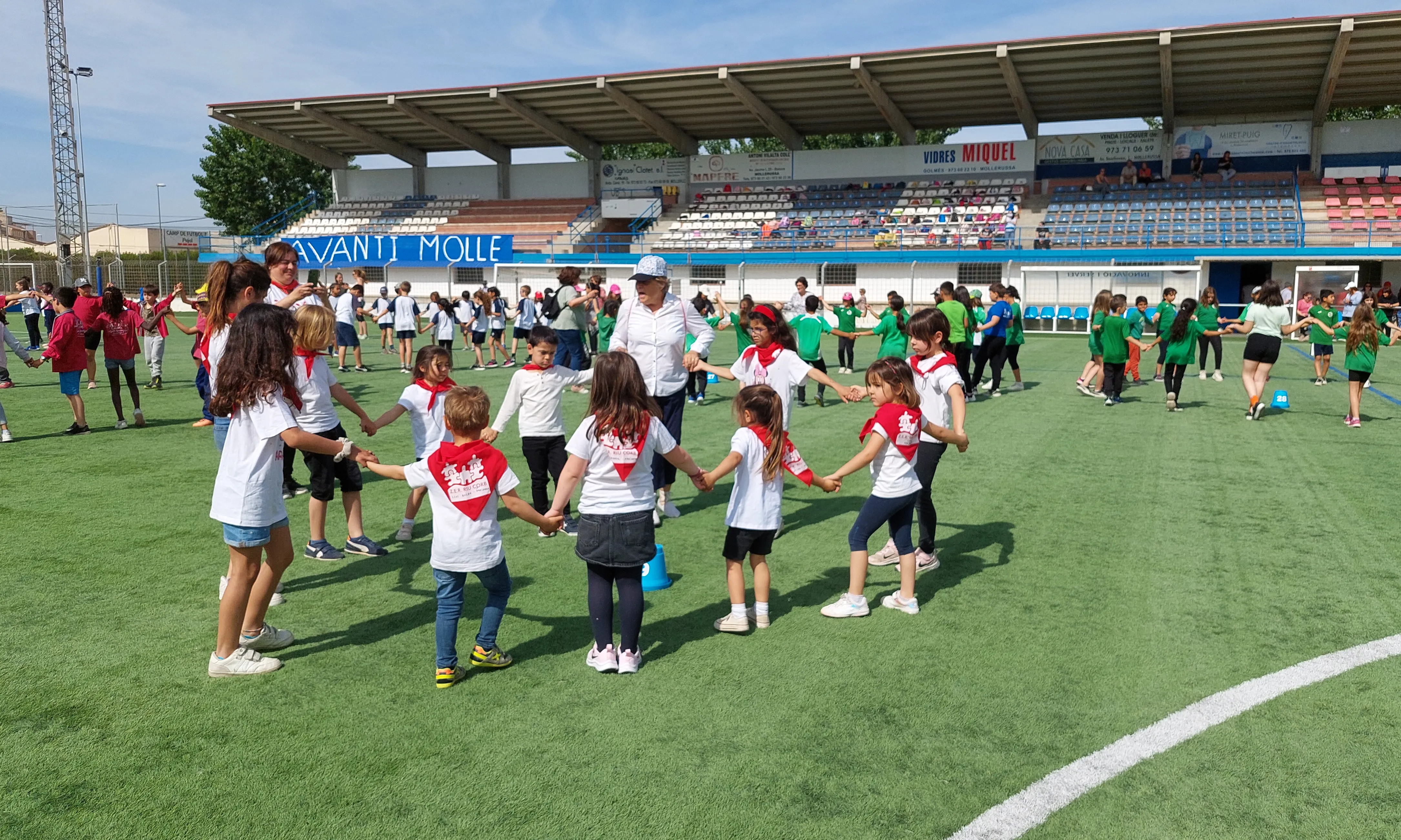 El ‘Saltem i ballem’ és un programa d’ensenyament de la sardana a les escoles.