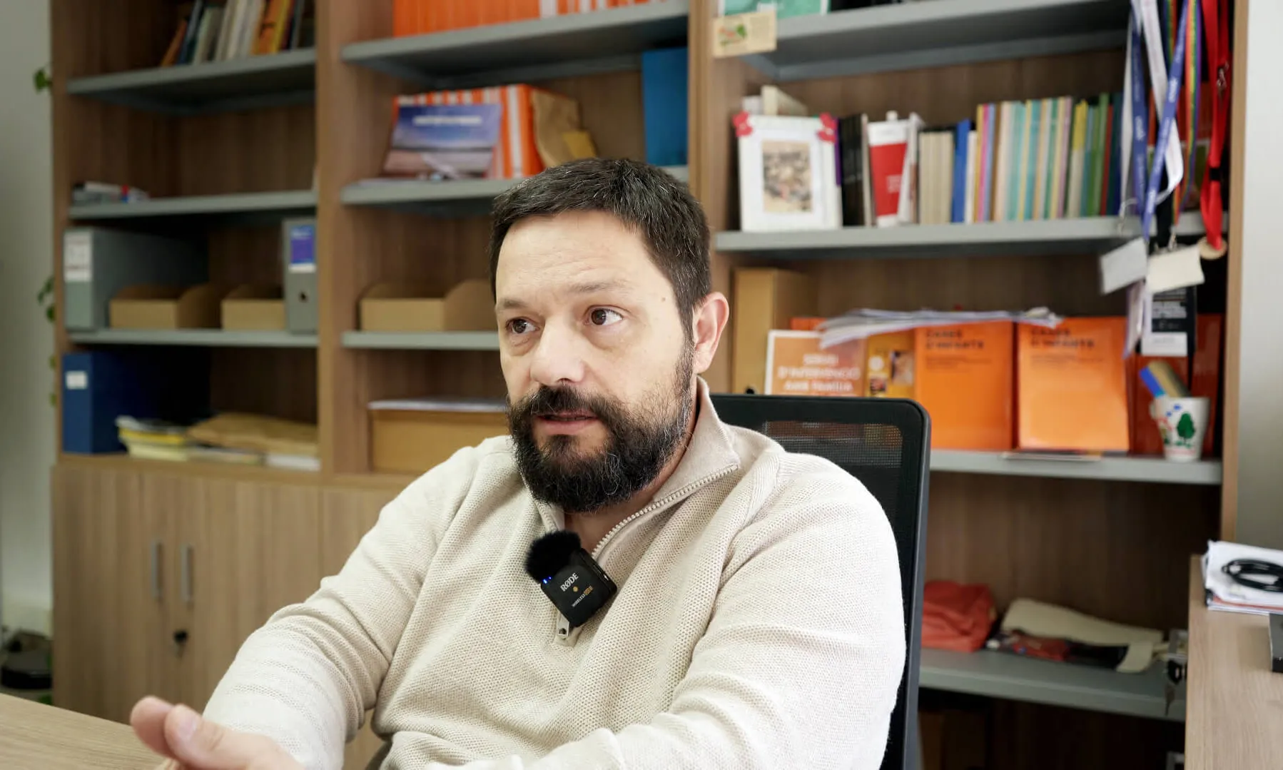 Joan del Rio, gerent de la Fundació Infància i Família. 