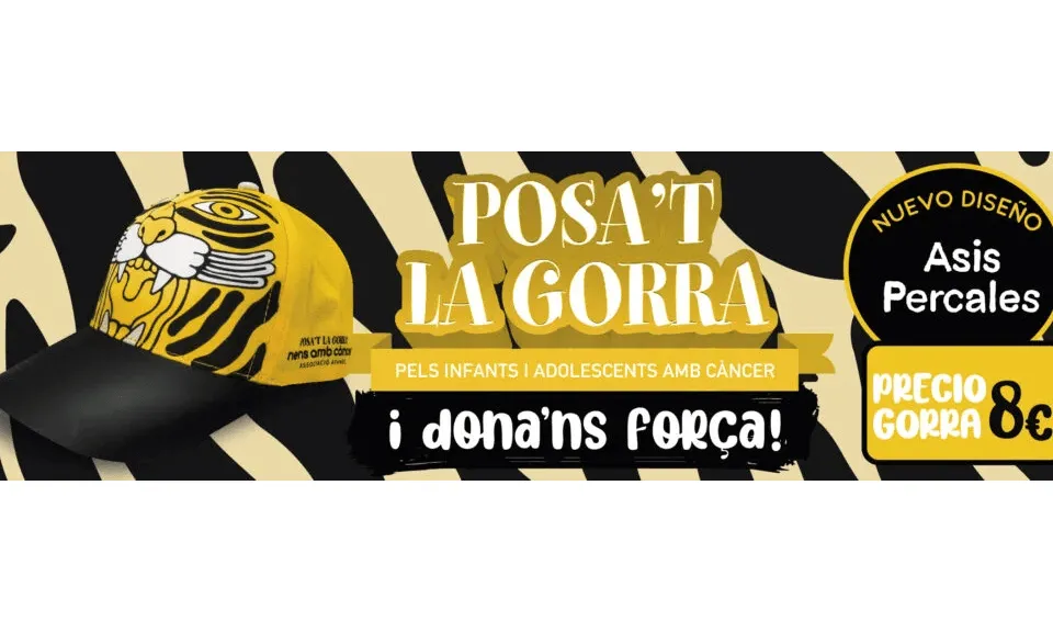 Cartell promocional de l'esdeveniment "Posa't La Gorra!"