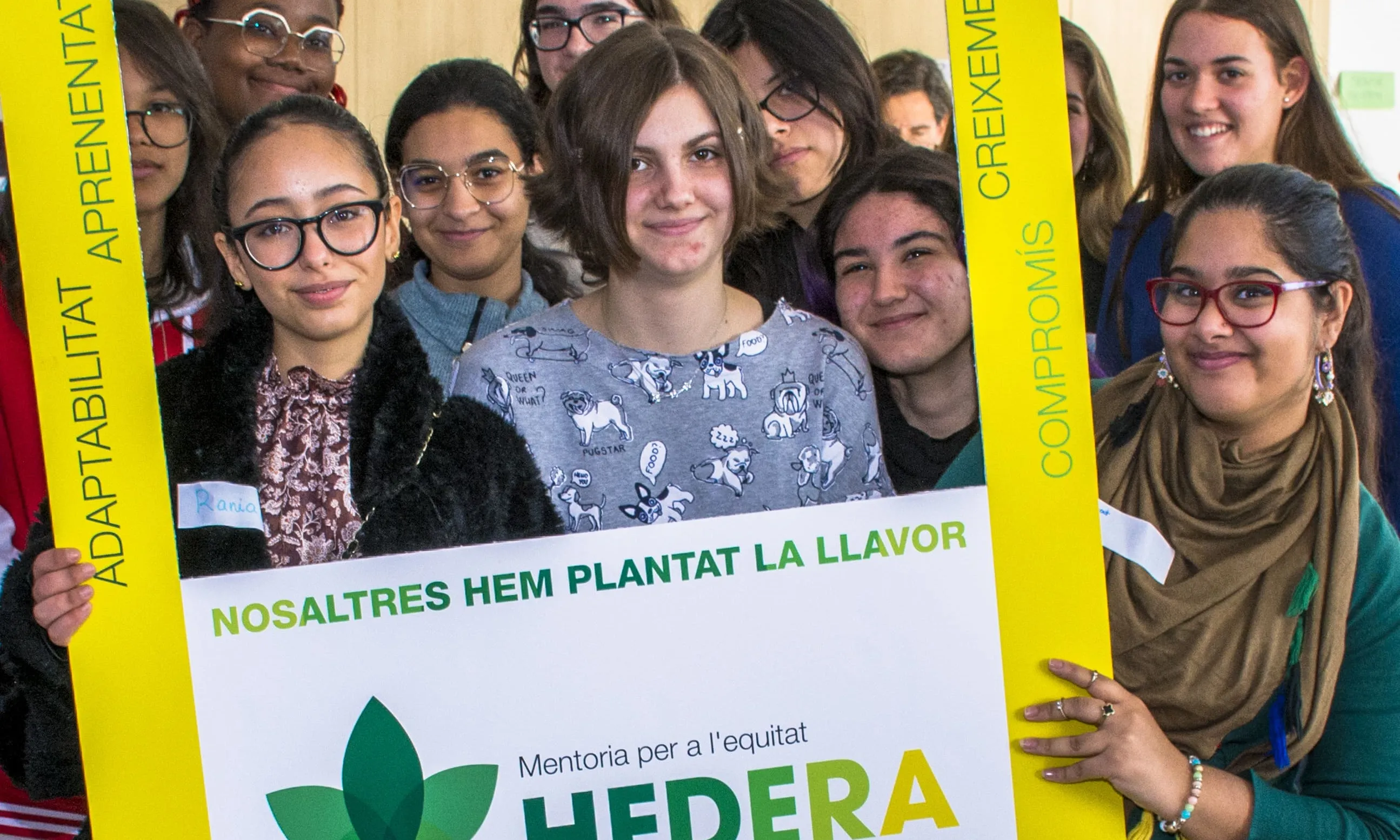 Trobada entre mentores i mentorades del projecte HEDERA. 