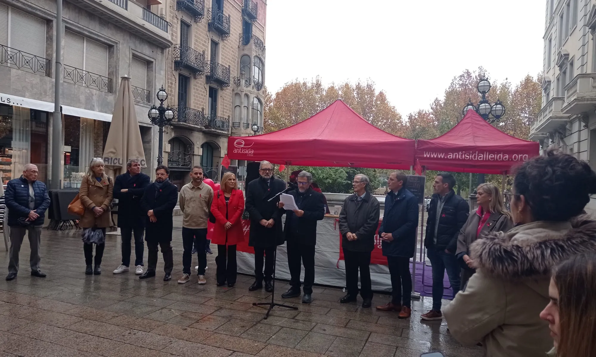 Lleida commemora el Dia Mundial de la Sida amb una jornada plena d’activitats. Font: Fundació Antisida Lleida