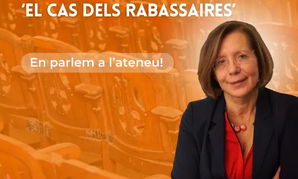 L'exconsellera Montserrat Tura impartirà una conferència el 20 de febrer a l'Ateneu de Sant Just Desvern.
