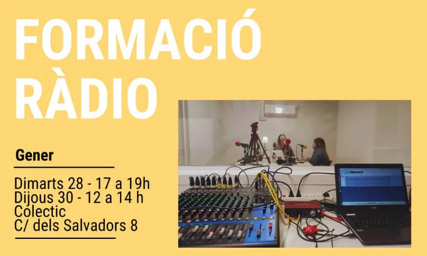 Formació de ràdio comunitària