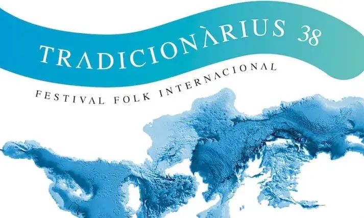 Cartell del 38è Festival Folk Internacional Tradicionàrius