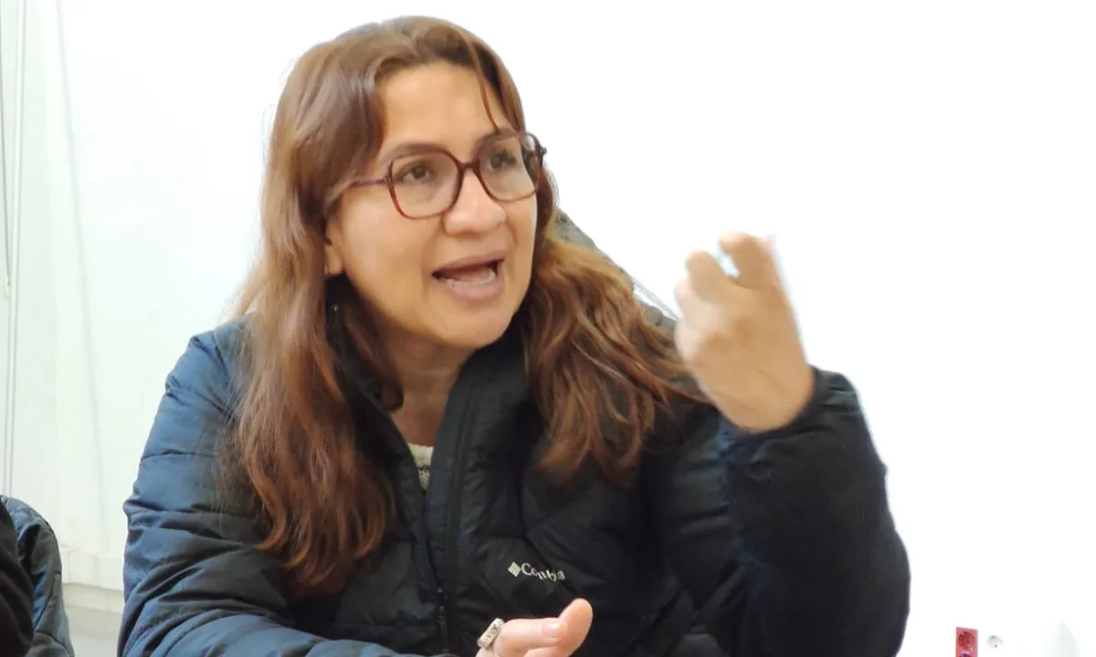 La Martha Giraldo és Secretària Tècnica del Moviment Nacional de Víctimes de Crims d'Estat.