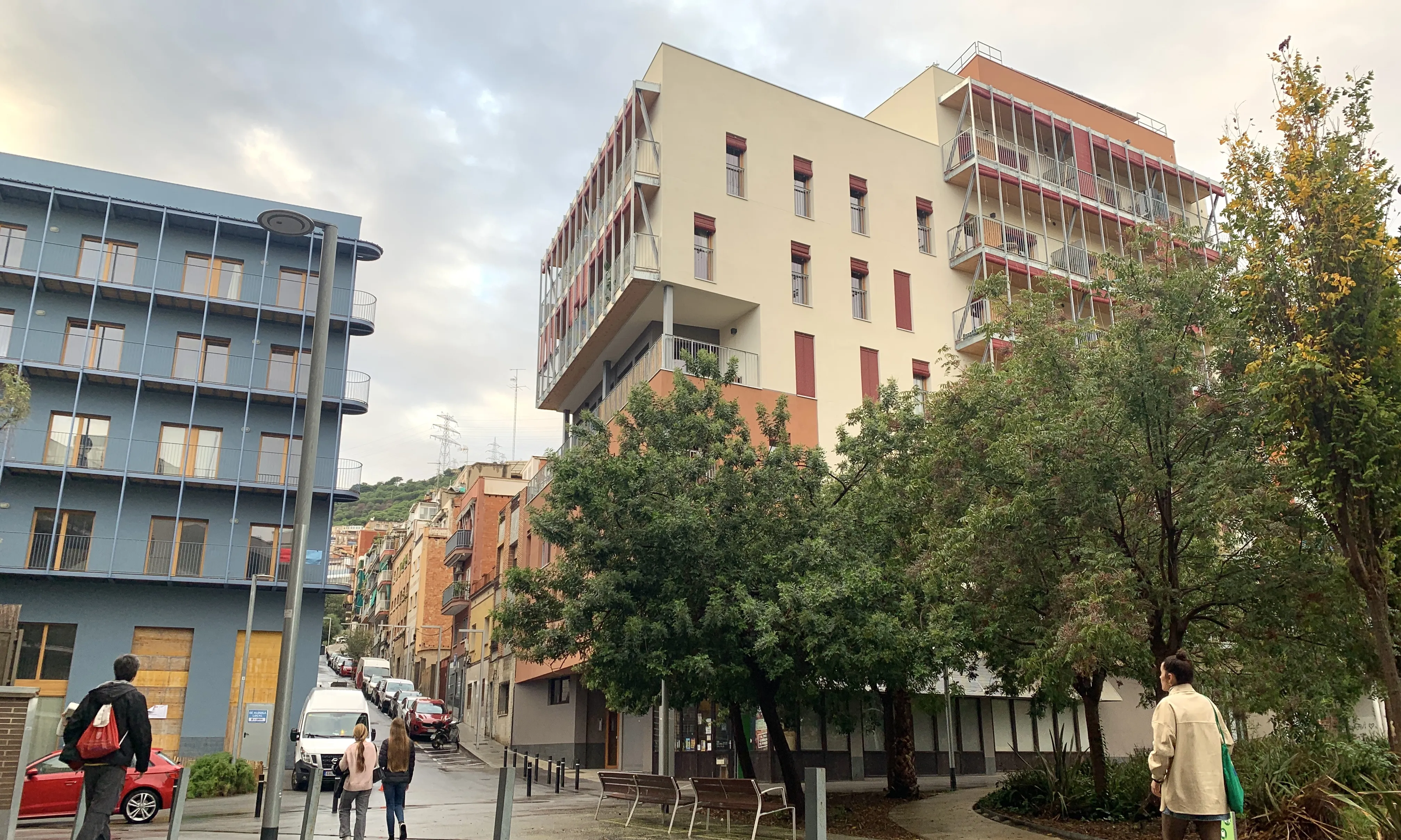 Els habitatges cooperatius 'La Morada' i 'Cirerers' a Barcelona. 