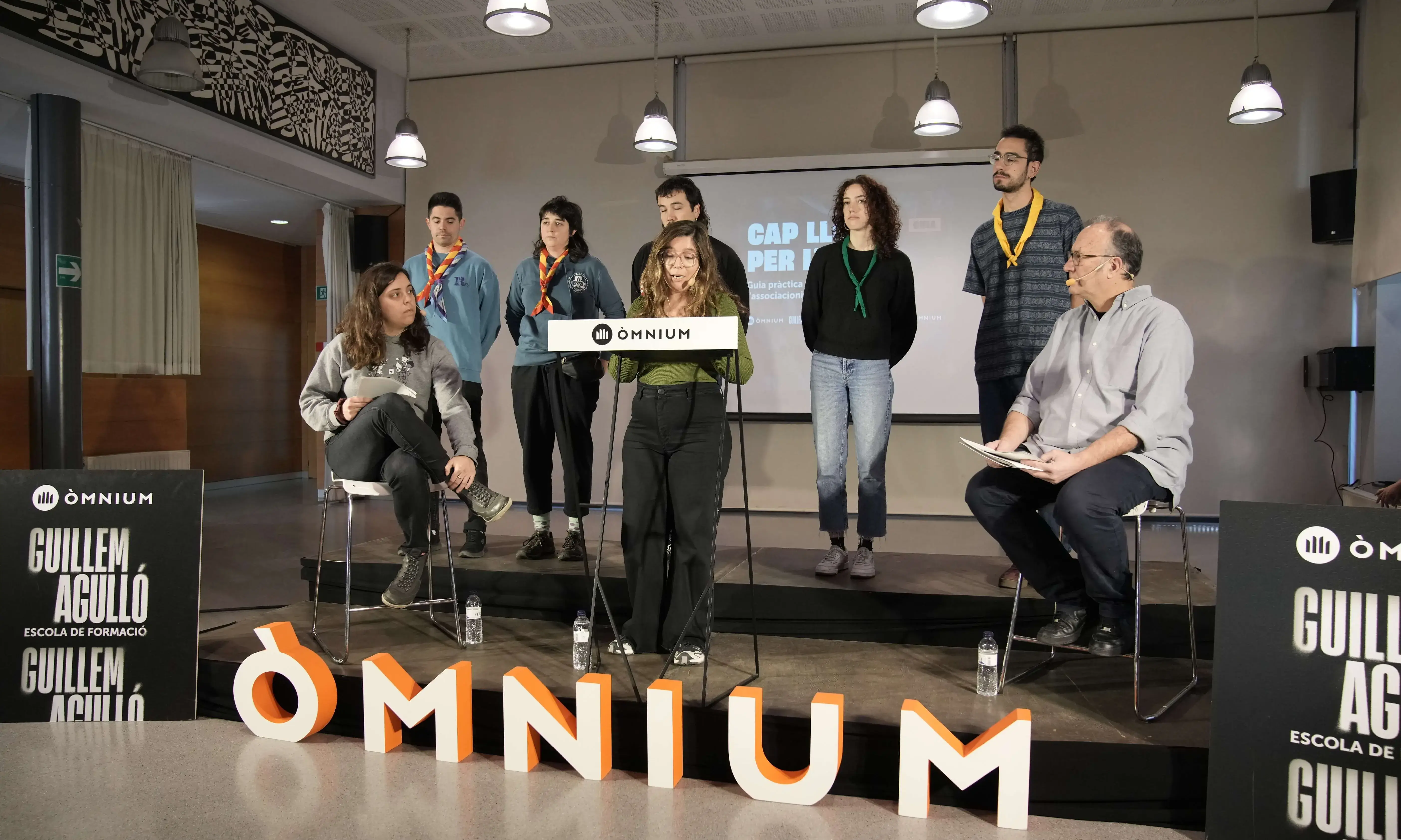 Roda de premsa de la presentació de la guia "Cap lloc per l’odi"