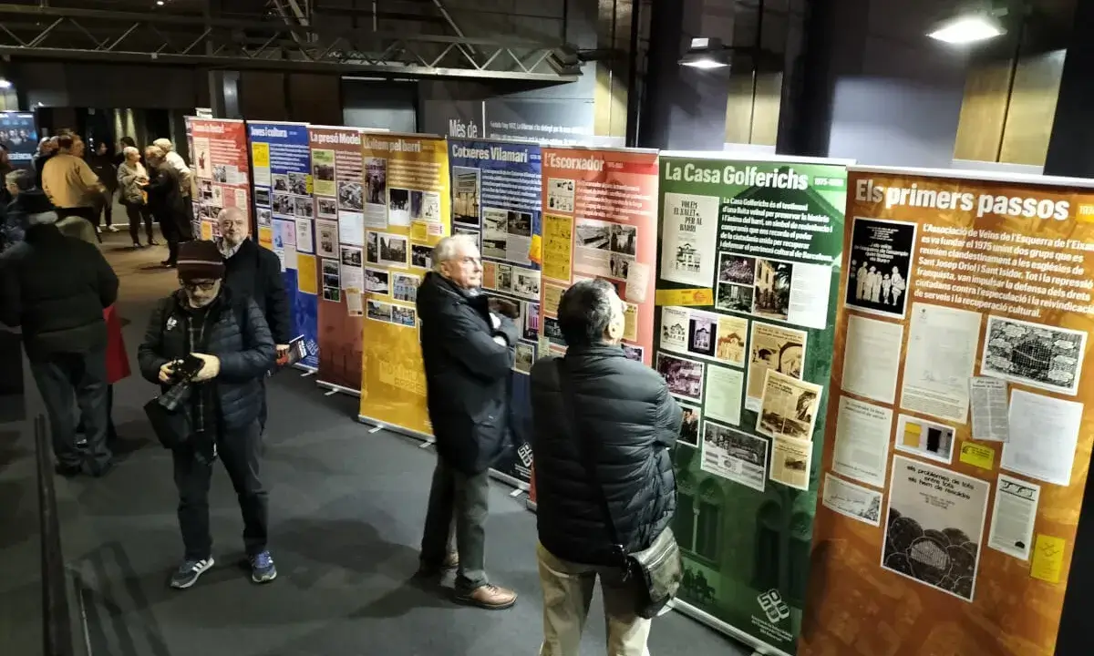Exposició 50 anys Associació de Veïns i Veïnes de l’Esquerra de l’Eixample 