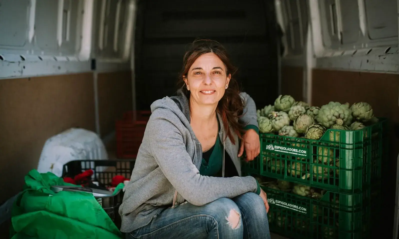 La Mireia Barba, presidenta de la Fundació Espigoladors, és administradora única i sòcia de l’empresa d’inserció es im-perfect®.