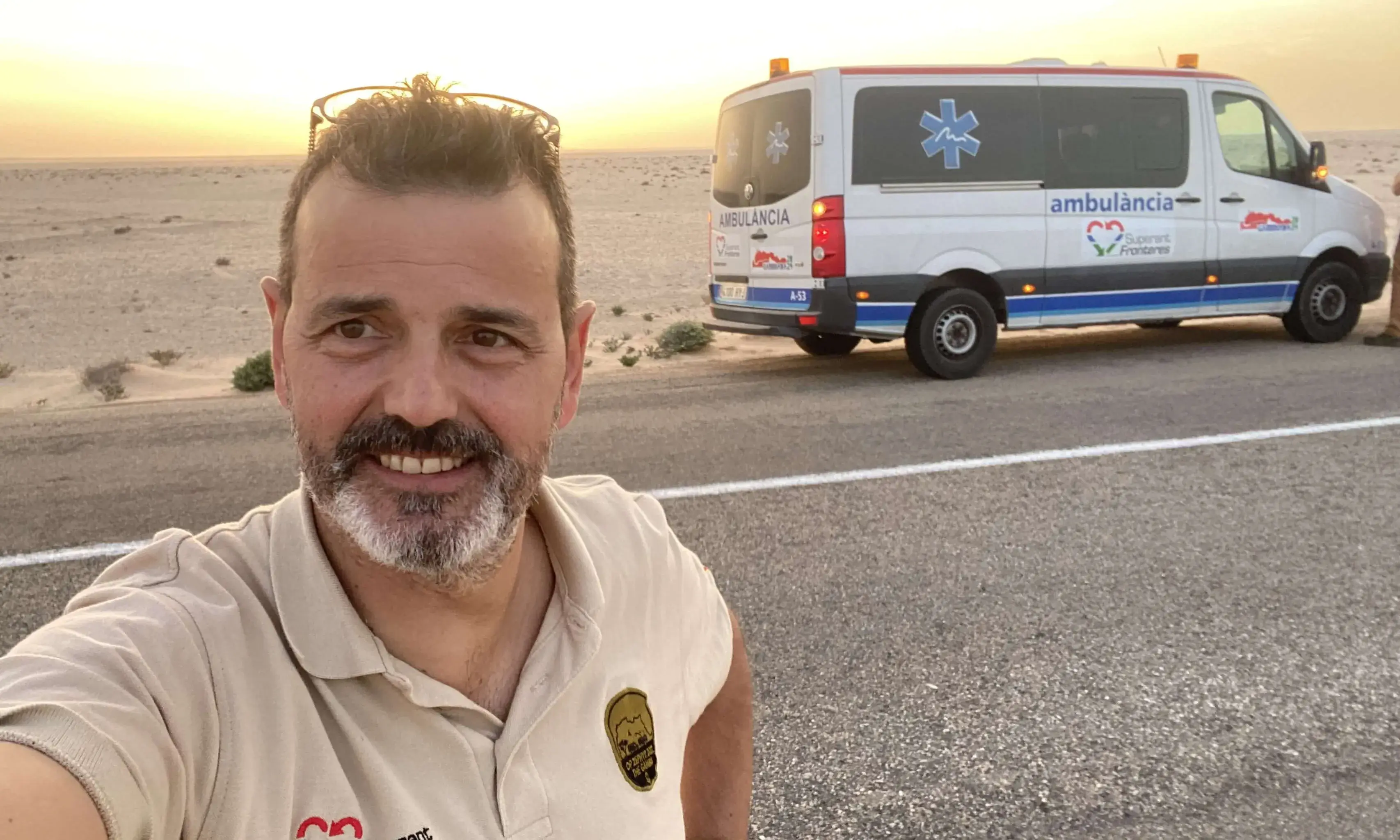 El David Mora és un dels fundadors de Superant Fronteres.