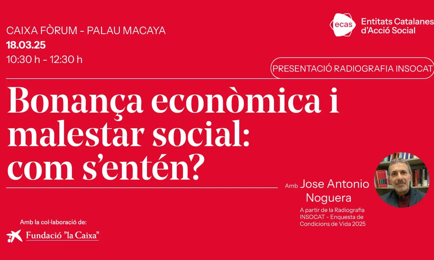 Cal analitzar el malestar social per saber com combatre'l.