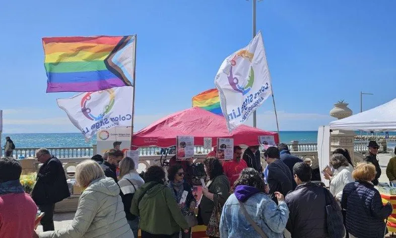 L’estand comptarà amb una signatura de llibres LGBTIQ+. Font: Colors Sitges Link