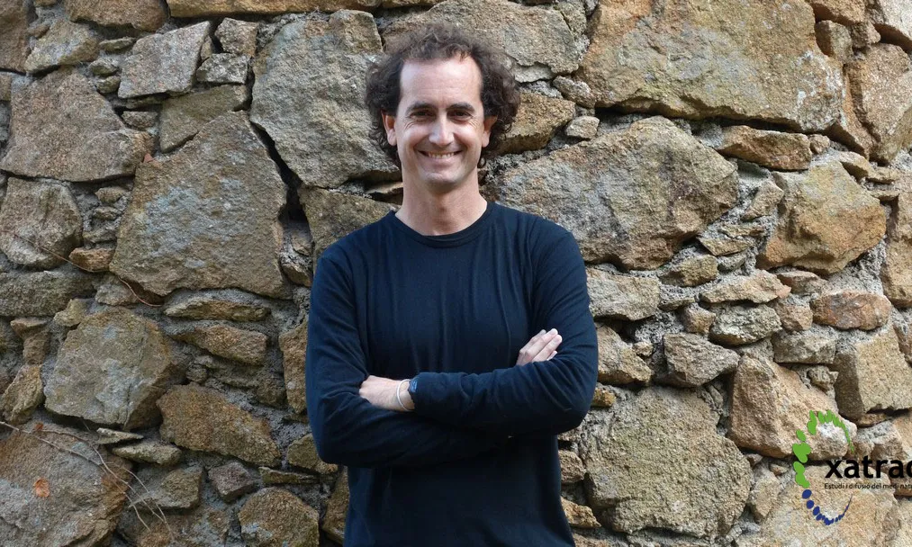 El Santi Escartin és president i fundador de l'associació Xatrac.