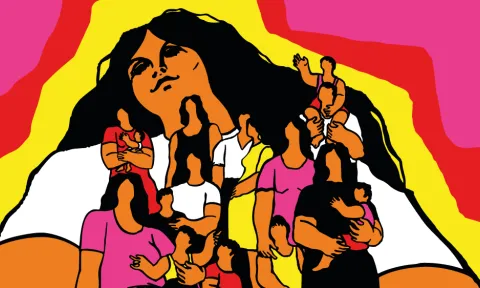 Cartell de l'exposició 'Com dissenyar una revolució: La via xilena al disseny'