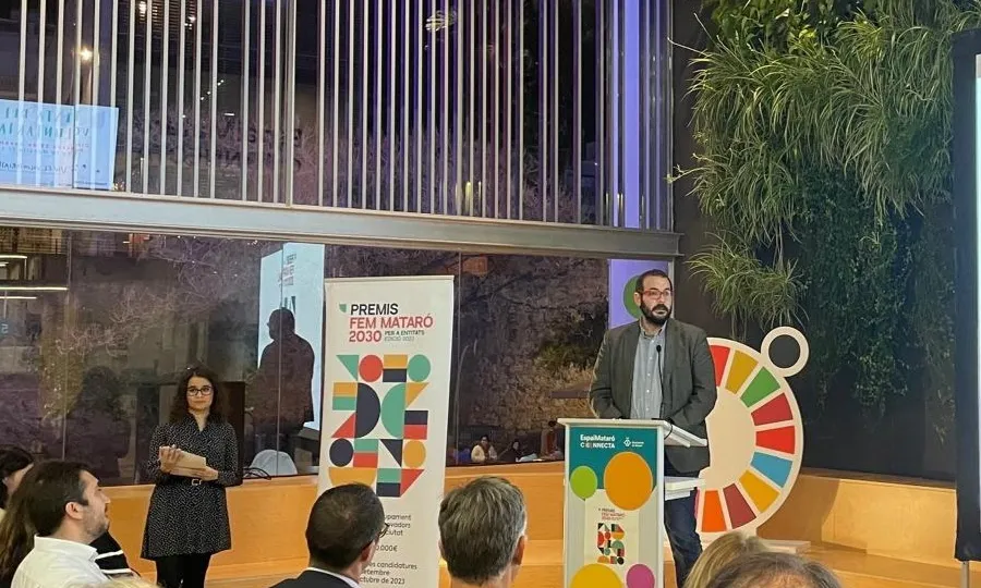 Acte d'entrega dels Premis FEM Mataró de l'edició 2023