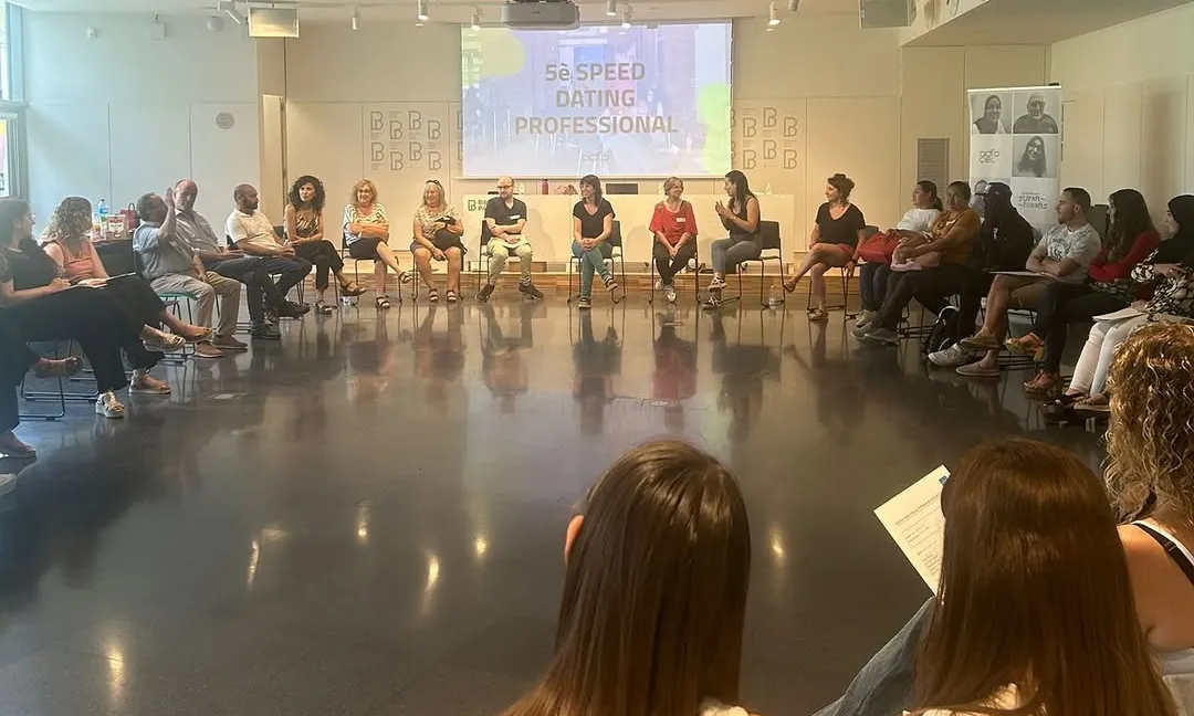 Un Speed Dating organitzat des de l'ADFO, Osonament i SantTomas per afavorir la inserció laboral de les persones amb discapacitat.