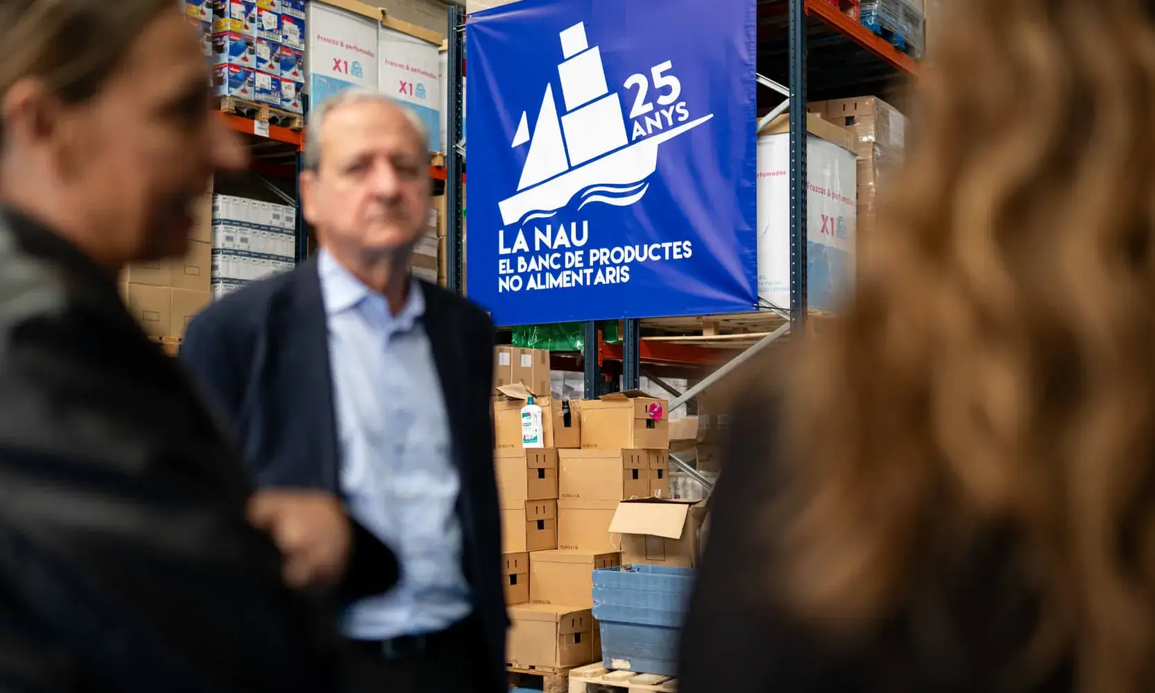 Visita a La Nau per part de la delegació d'Igualtat