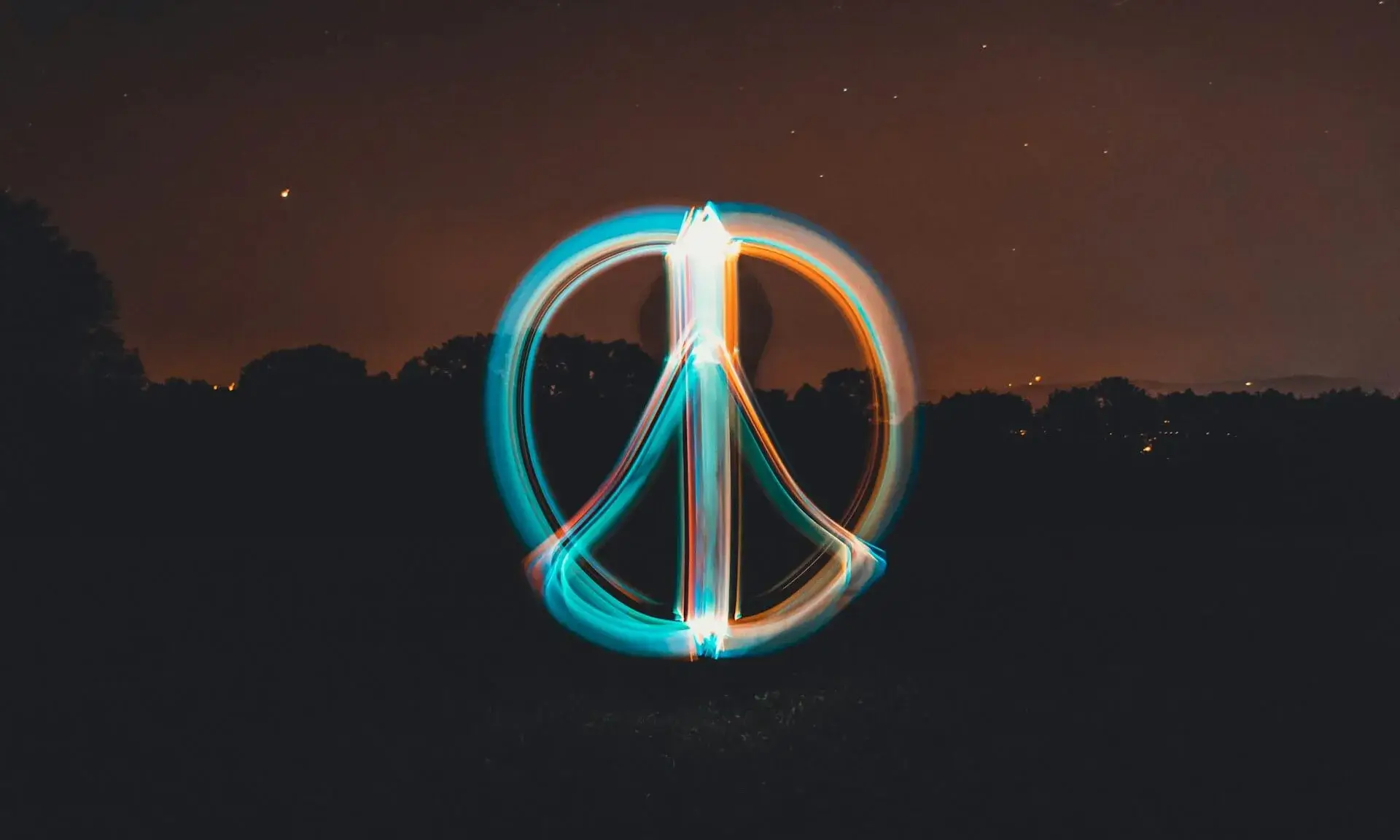 Imatge del simbol de la pau.