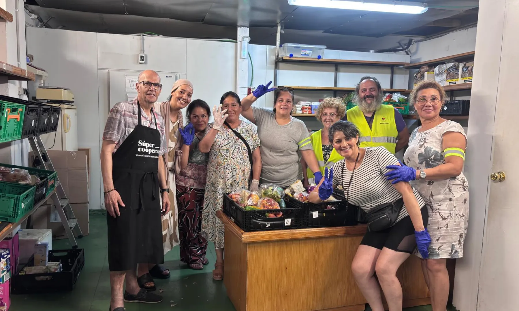 Supercoopera va néixer a Sabadell per garantir el dret a una alimentació digna i saludable.
