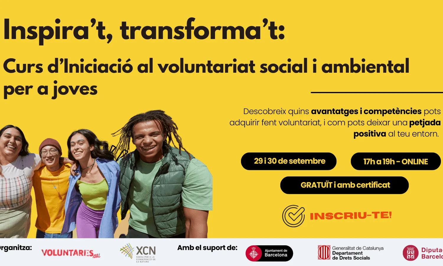 Cartell promocional del curs