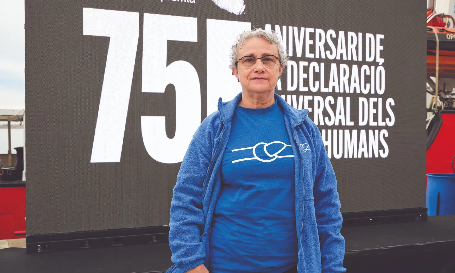 La Matilde Font és portaveu i una de les cares visibles de la PDE des dels inicis.