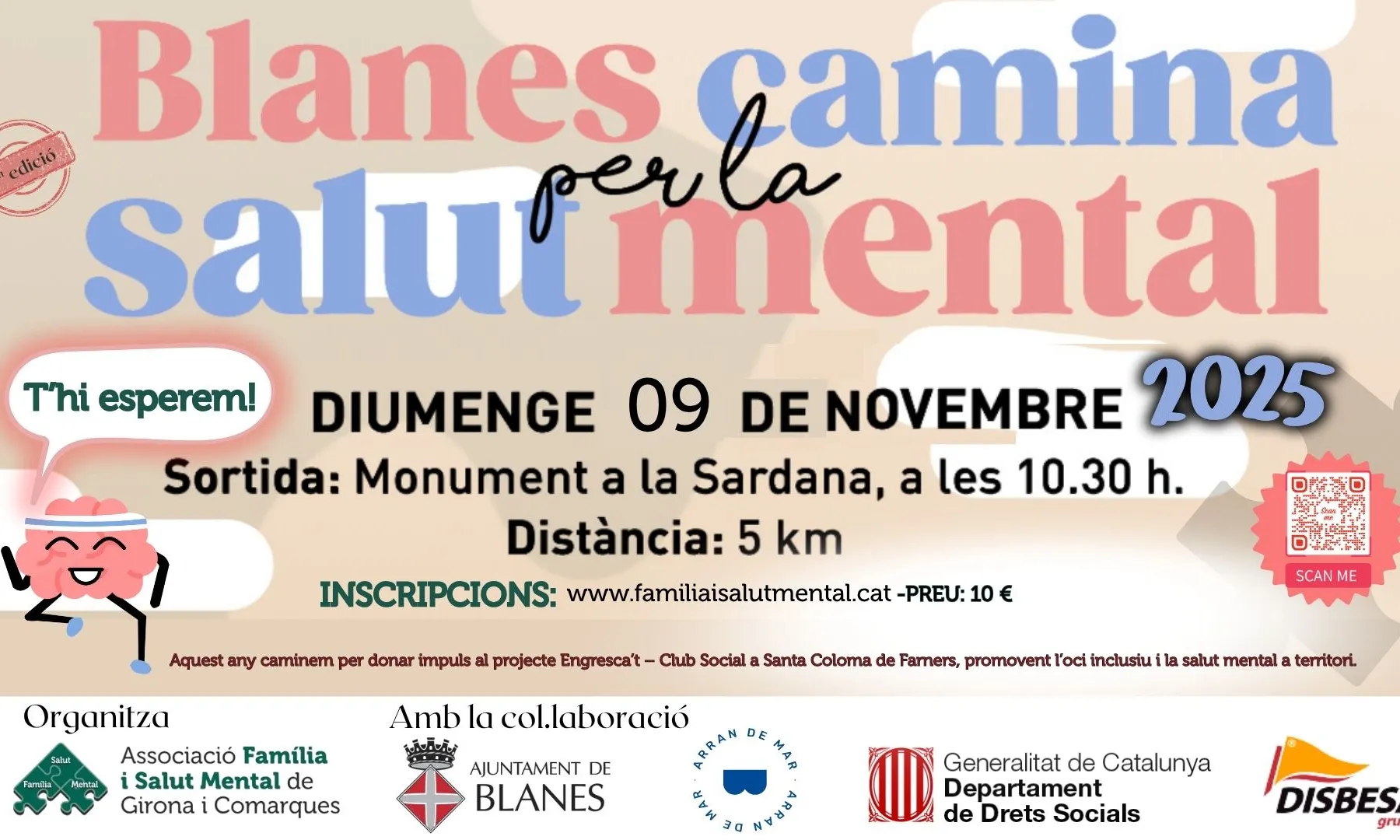 5ª edició Blanes camina per la salut mental
