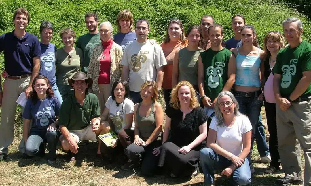 El 2006, la Jane Goodall va visitar el centre de la Fundació Mona.