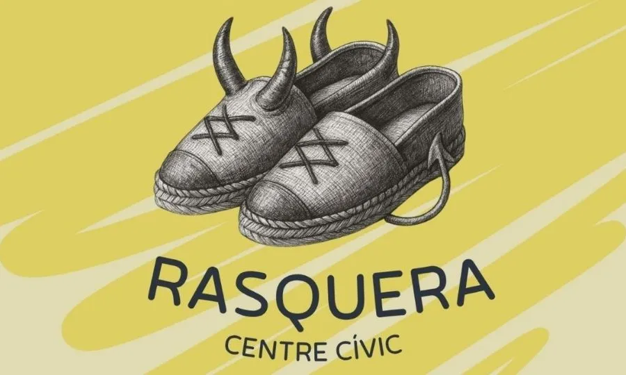 Cartell oficial de les sessions per aprendre sardana satànica al Centre Cívic de Rasquera.