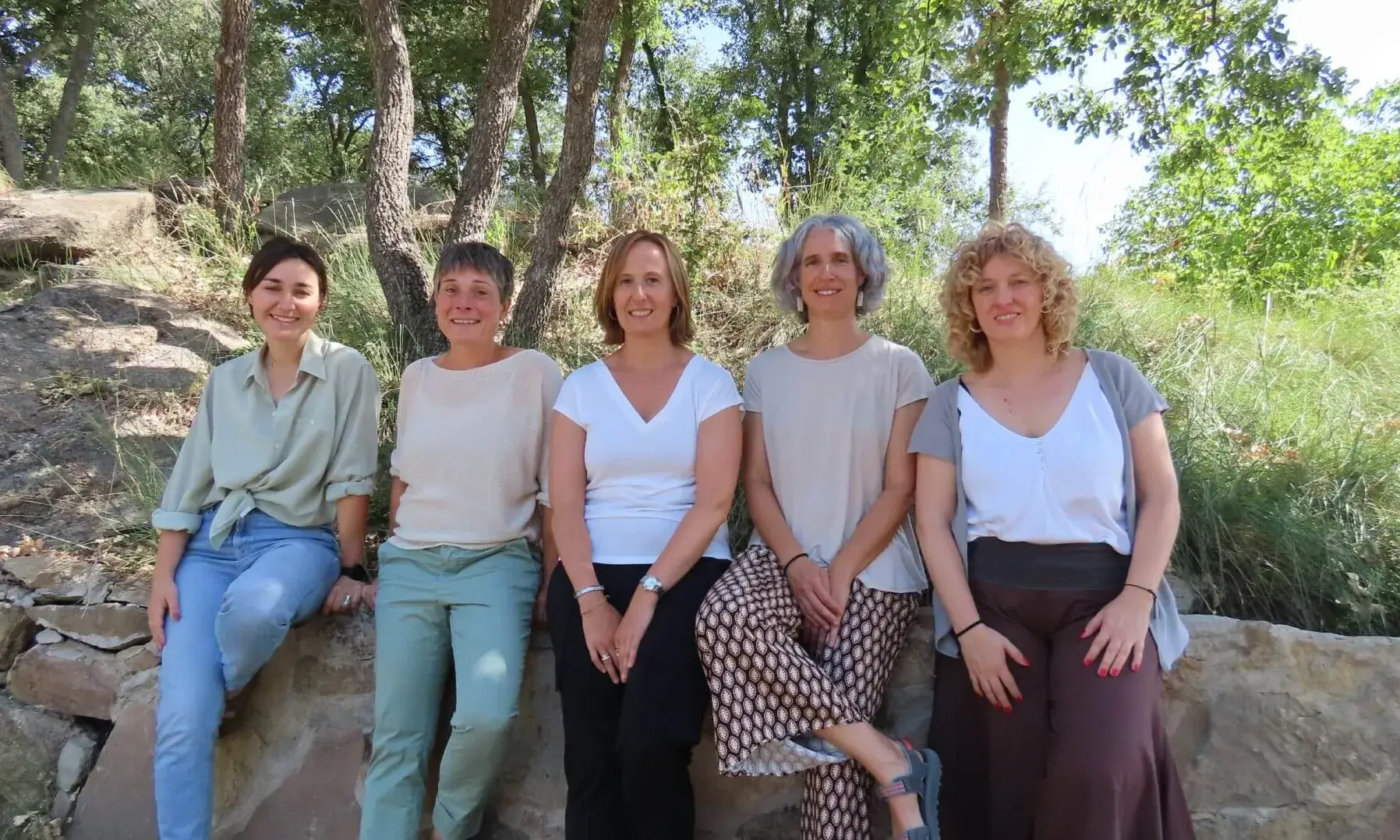 Fotografia de les socies que conformen Raiels