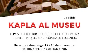 Cartell oficial del Kapla al Museu 2025.